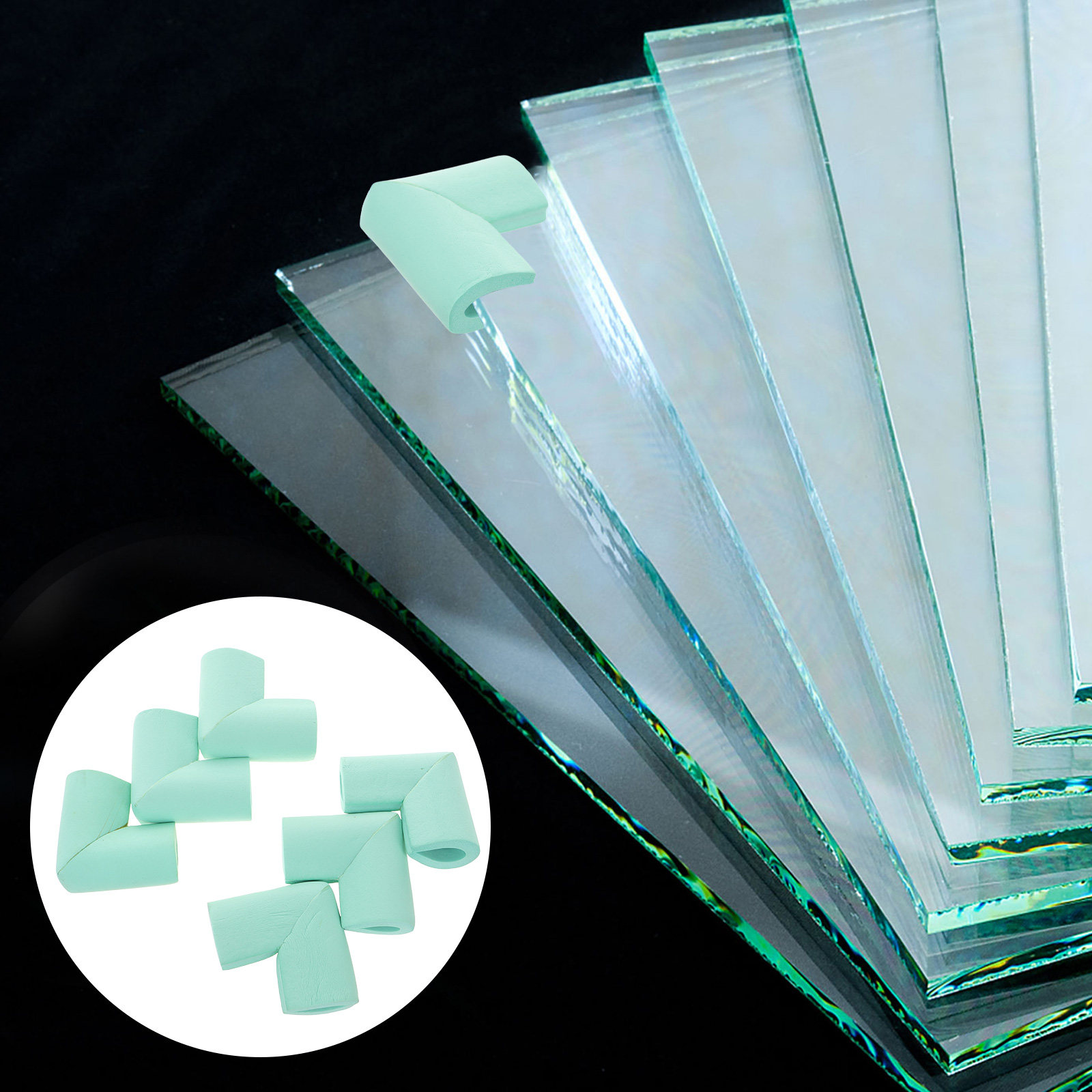 Corner Guard Foam - 12Pcs Corner Protector Hard Foam U