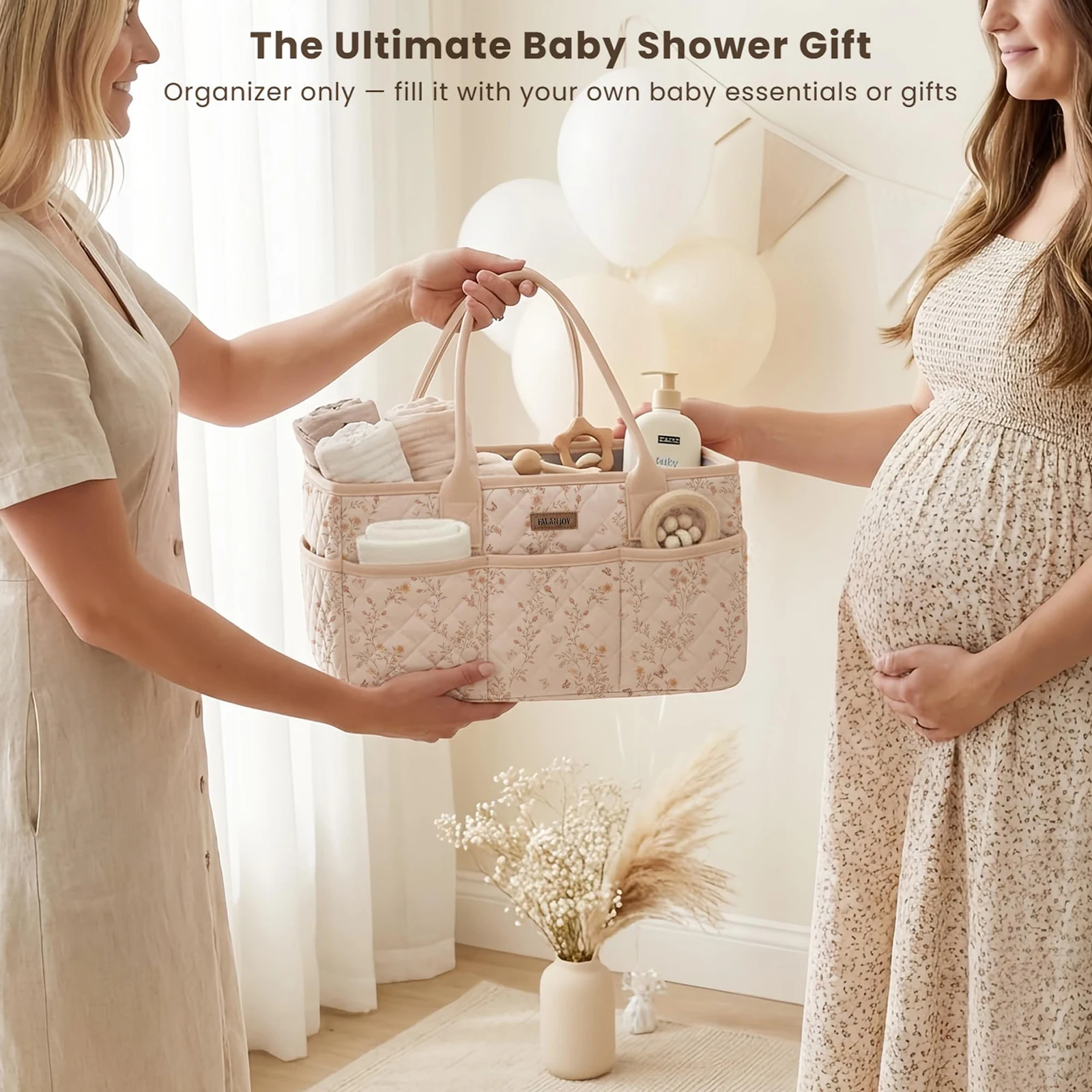 Baby Nursery Bags - Oxford Cloth Diaper Caddy for Baby