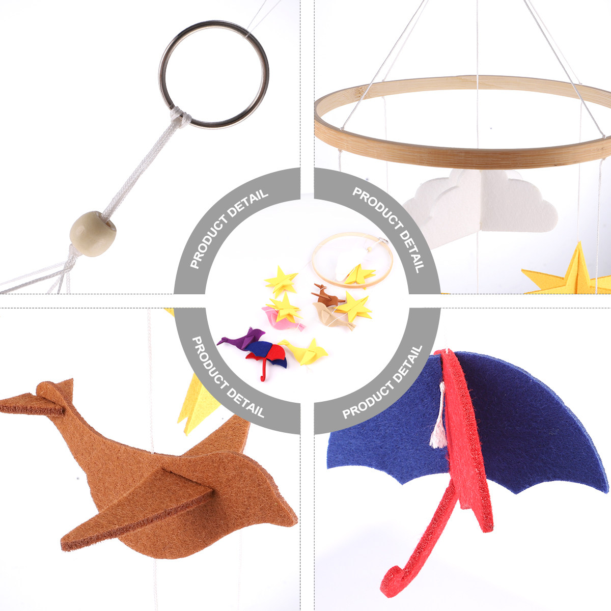 1Pcs Baby Crib Hanging Ornamen - Baby Nursery Colors recension och pris