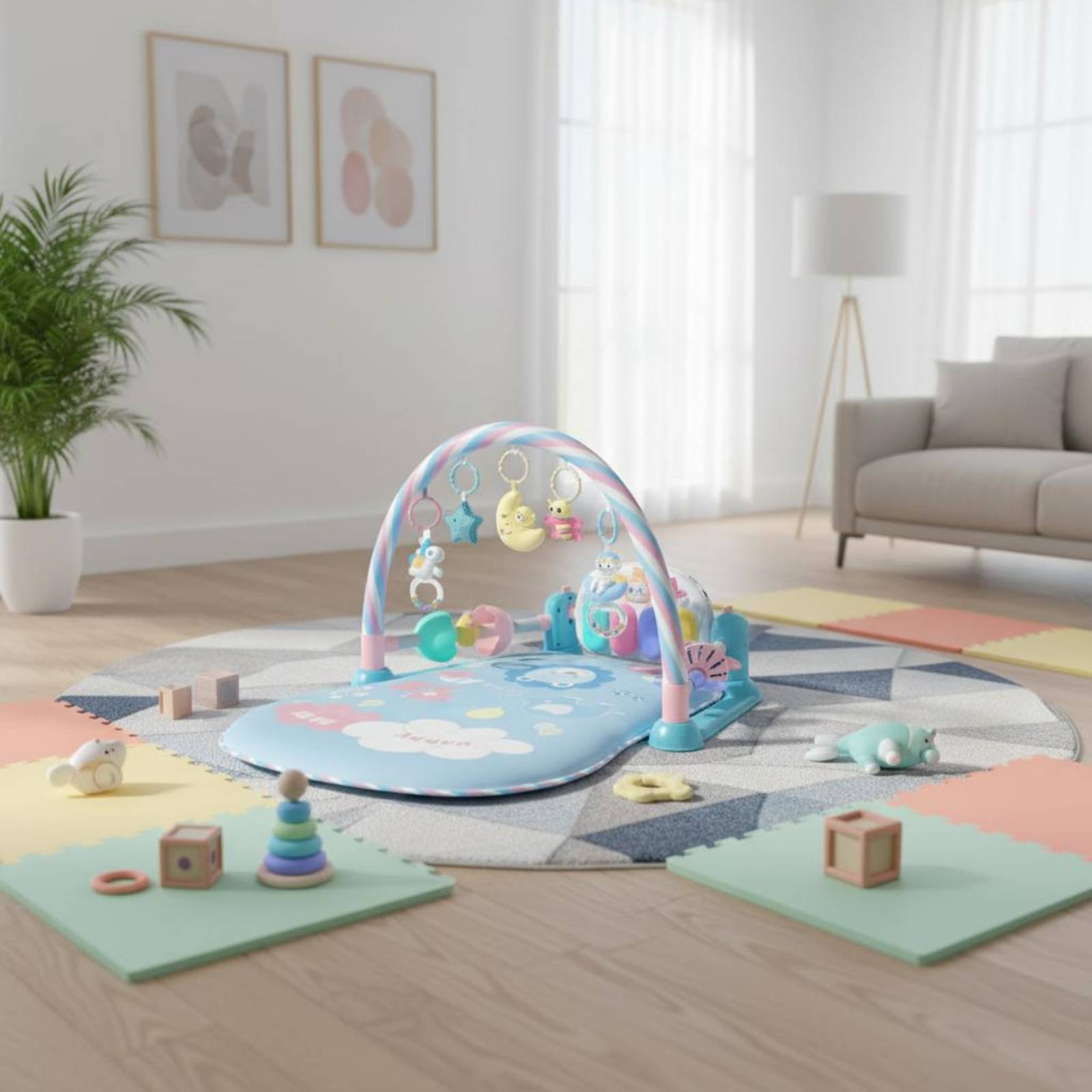 Baby Playpen with Piano Music  - Baby Nursery Unisex recension och pris