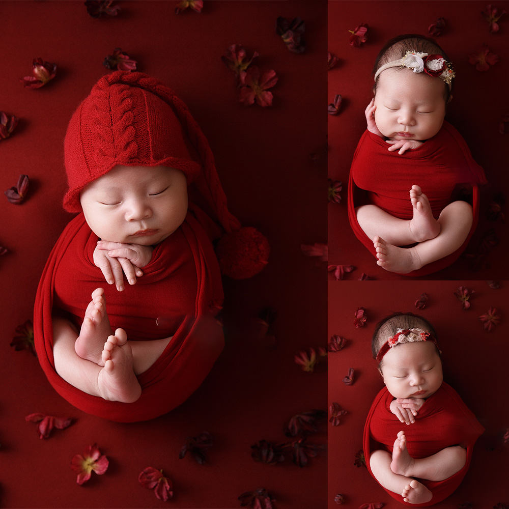 6pcs/Set Newborn Photography P - Baby Wrap Stretchy recension och pris