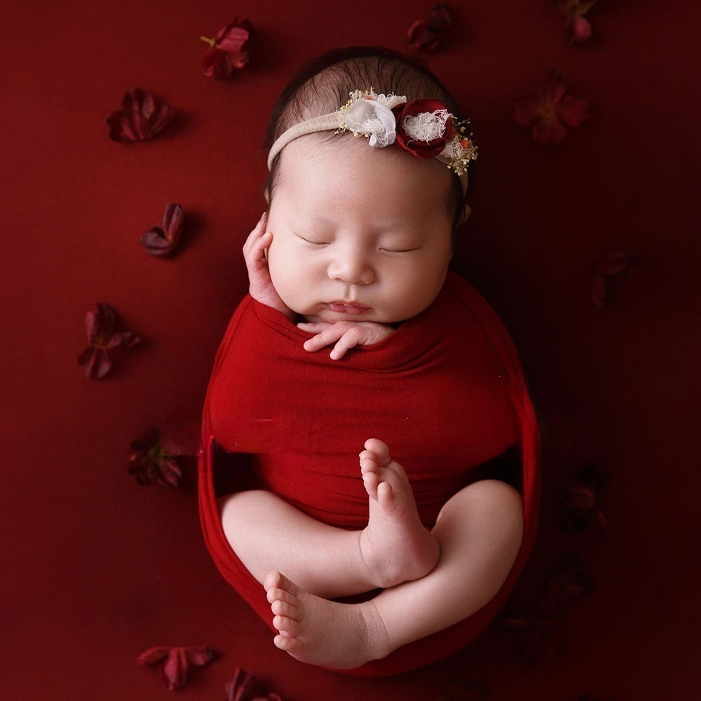 6pcs/Set Newborn Photography P - Baby Wrap Stretchy recension och pris