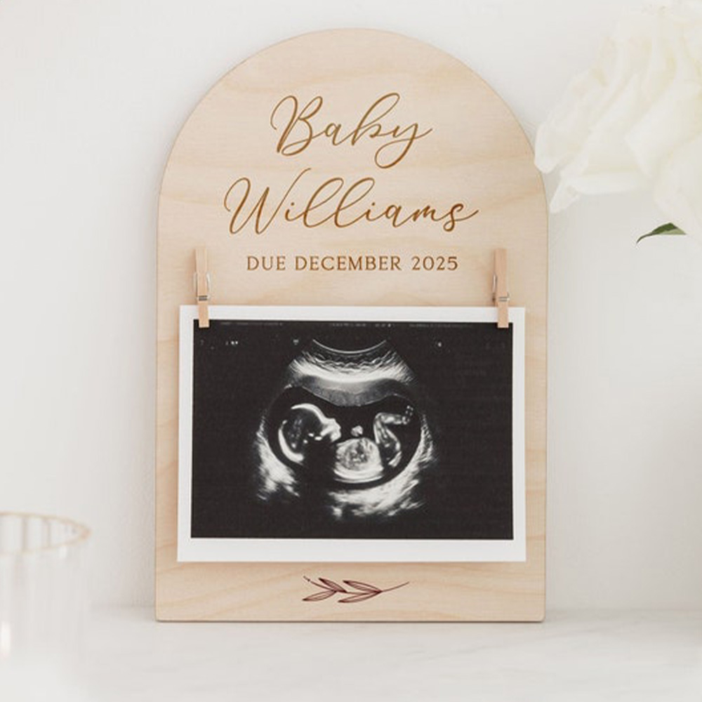 Personalised Pregnancy Announc - Photo Frame Baby recension och pris