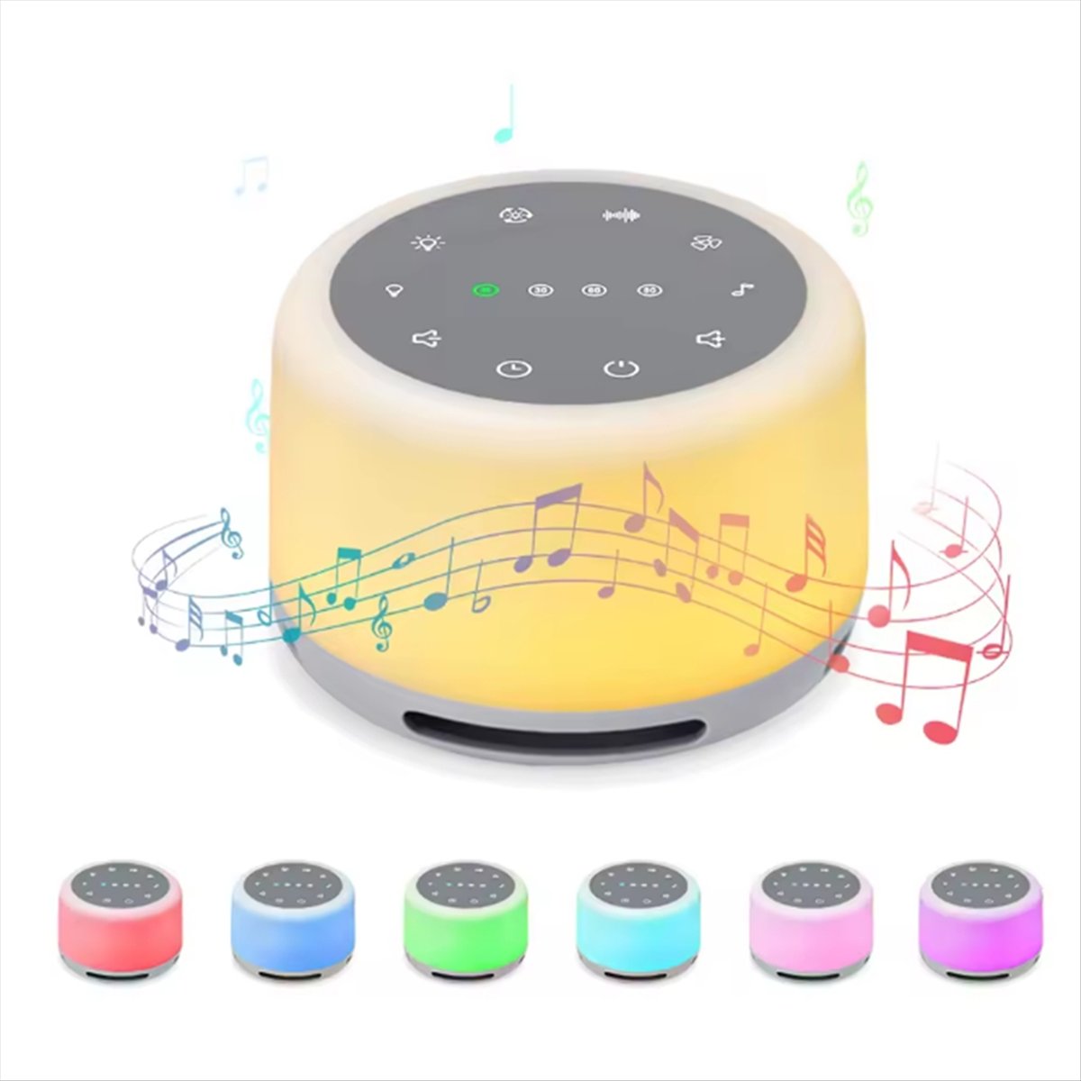 M85K Portable Sleep Sound Mach - Baby Sound Machine White recension och pris