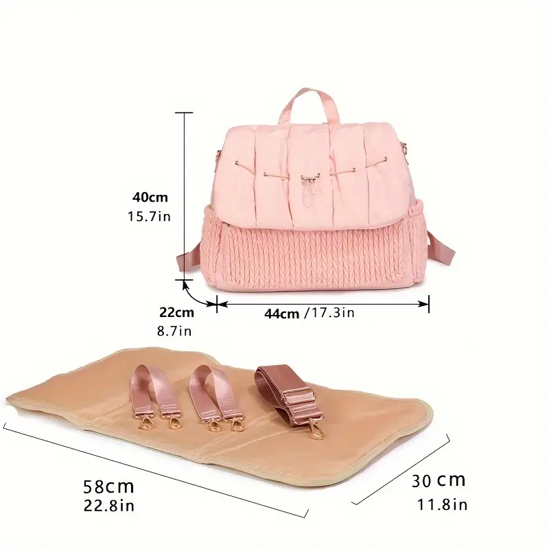 Large Capacity Diaper Stroller - Baby Nursery Bags recension och pris