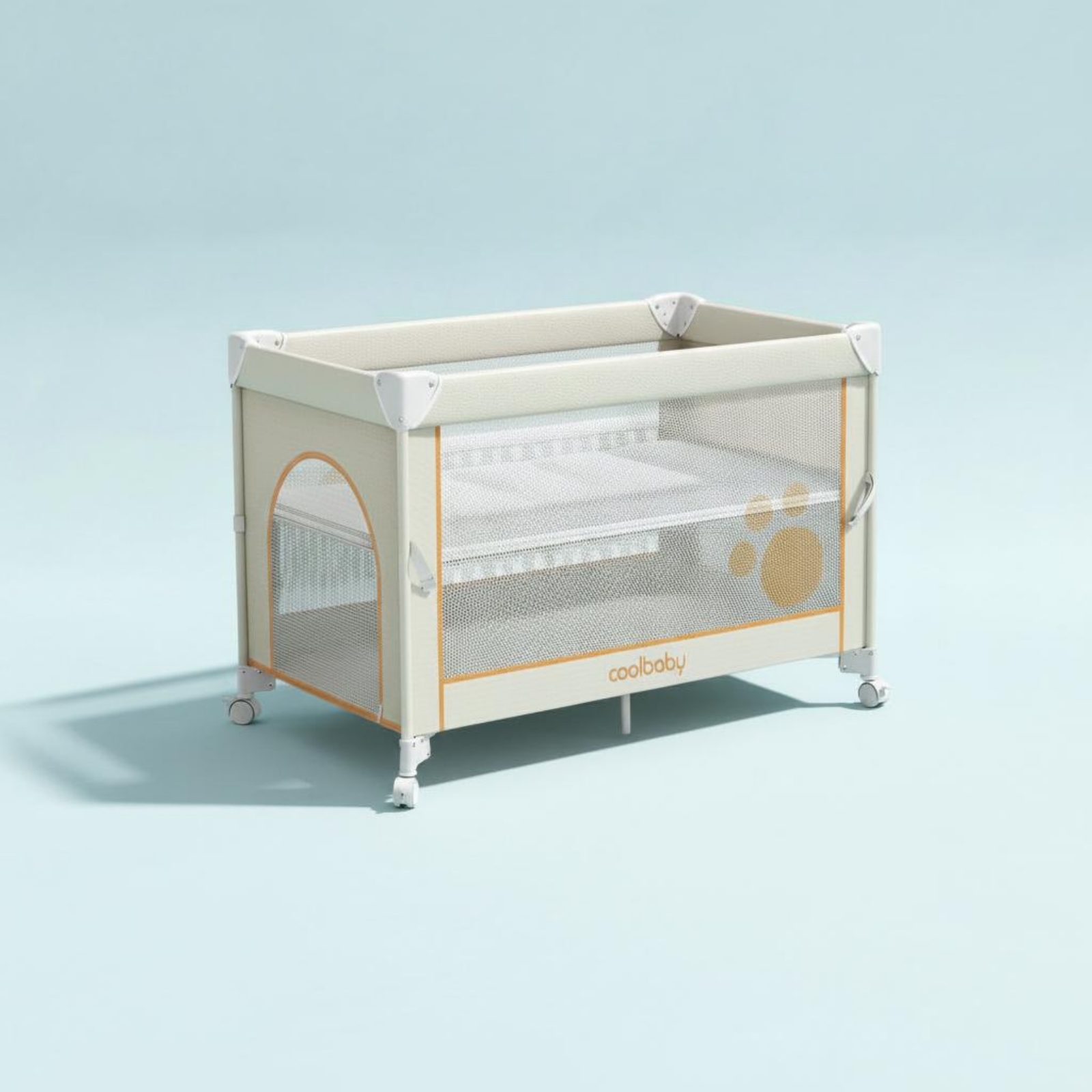 Bedside Crib Foldable Portable - Baby Nursery Unisex recension och pris