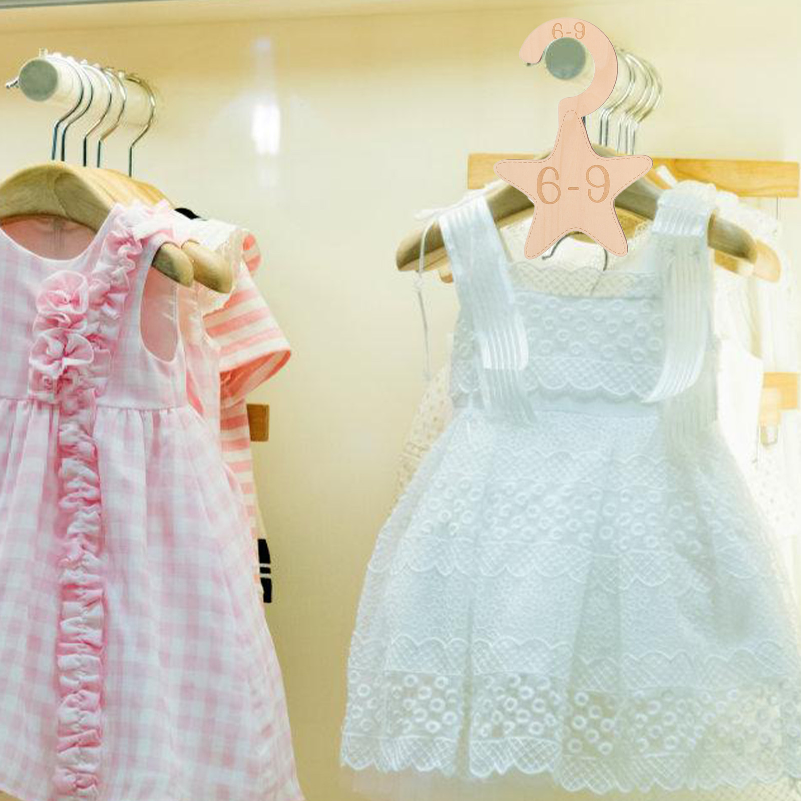7Pcs Baby Clothes Closet Divid - Closet Organizer Baby recension och pris