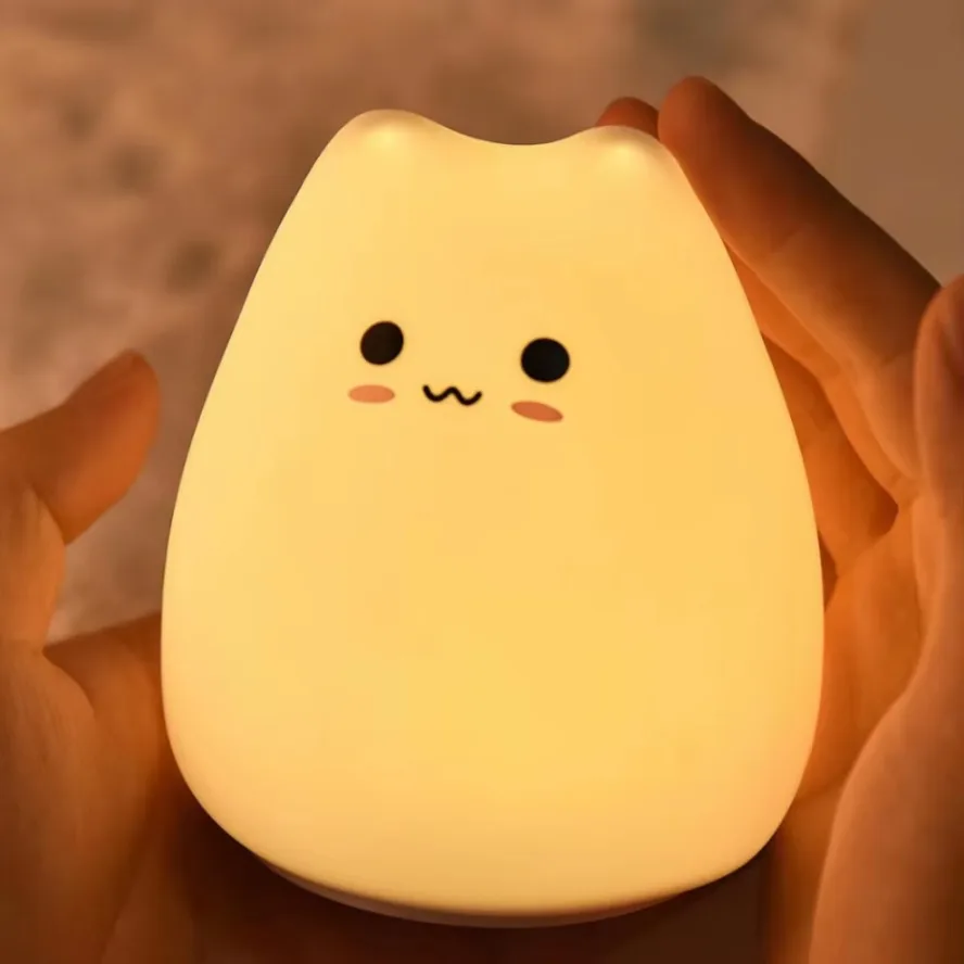 LED Nigh tlight 7 Colors Soft  - Baby Nursery Colors recension och pris