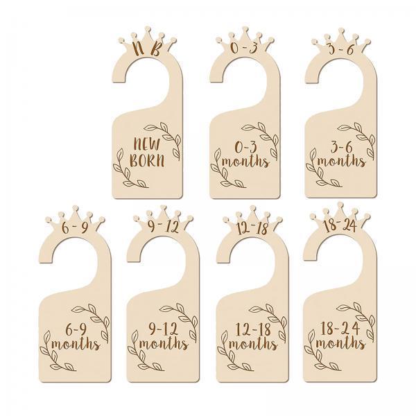 Baby Closet Dividers Wooden Wa - Closet Organizer Baby recension och pris
