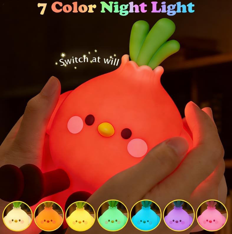 Garlic Bird LED Night Light Cu - Baby Nursery Colors recension och pris