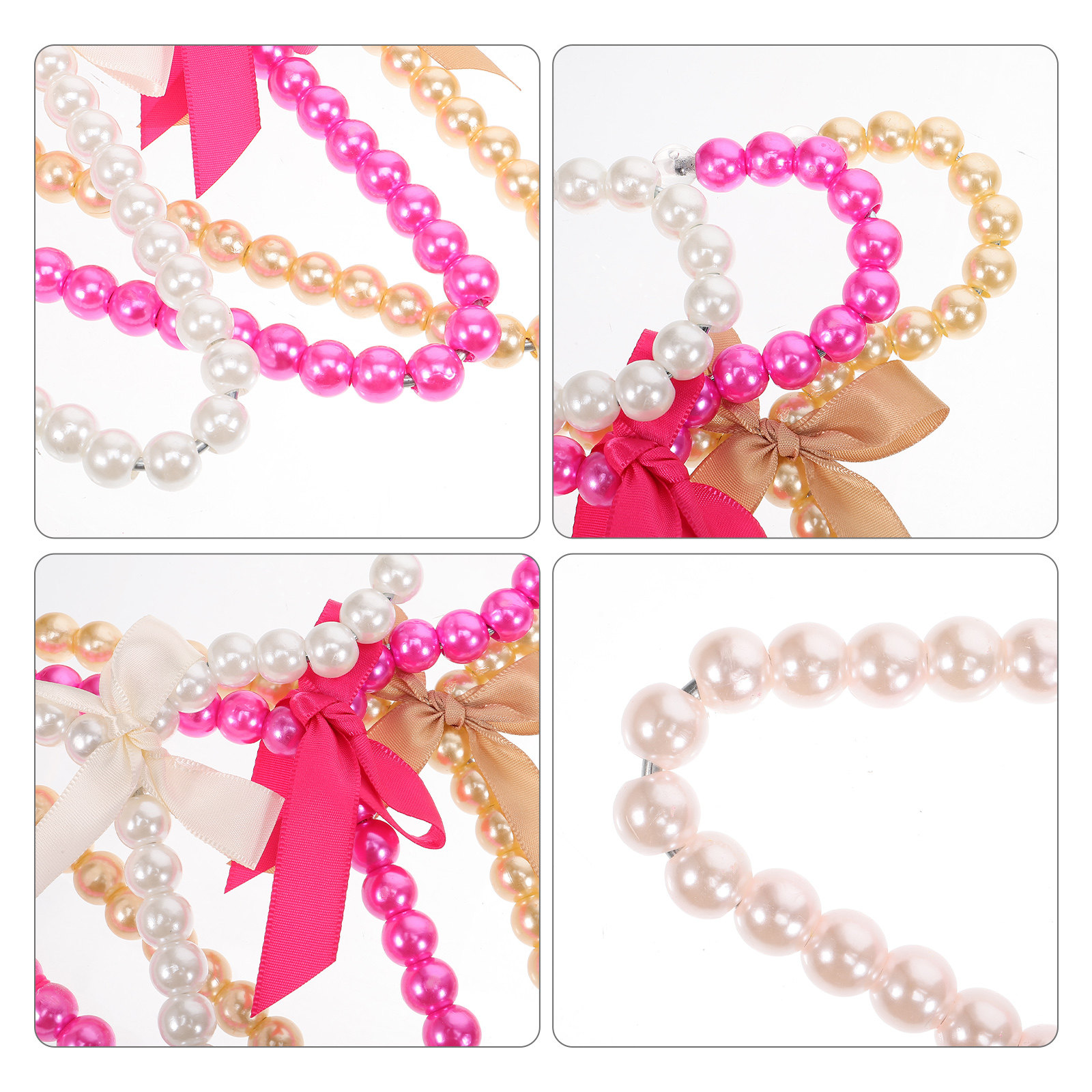 4Pcs Pearl Pet Clothes Hanger  - Baby Nursery Unisex recension och pris