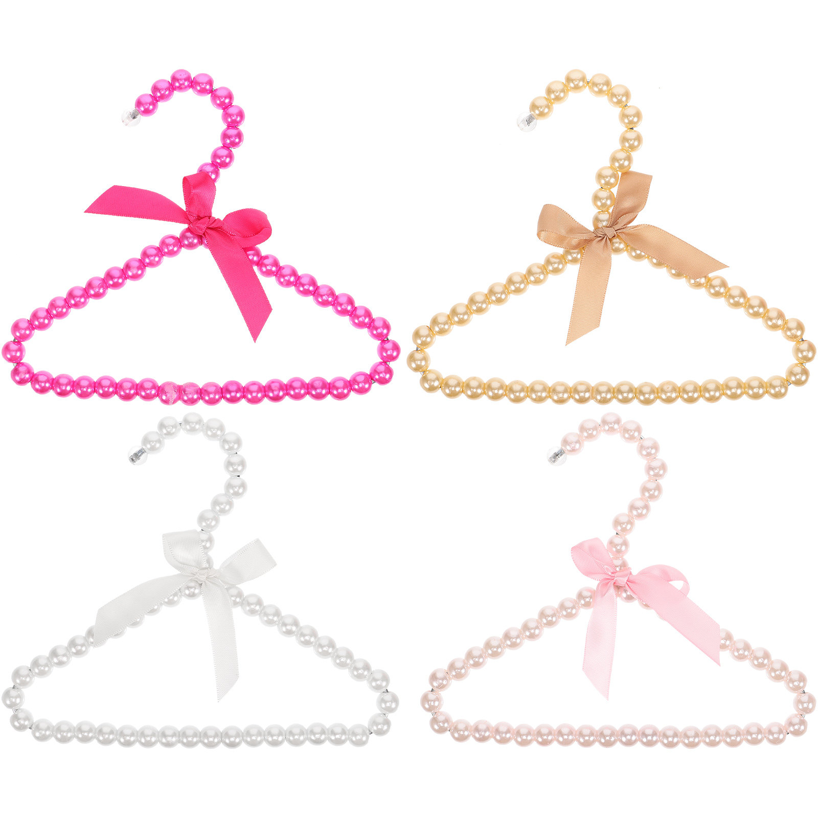 4Pcs Pearl Pet Clothes Hanger  - Baby Nursery Unisex recension och pris