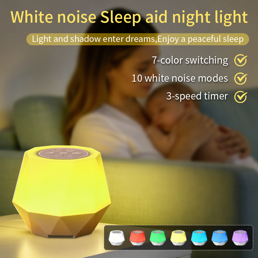 Rechargeable White Noise Funct - Baby Nursery Colors recension och pris