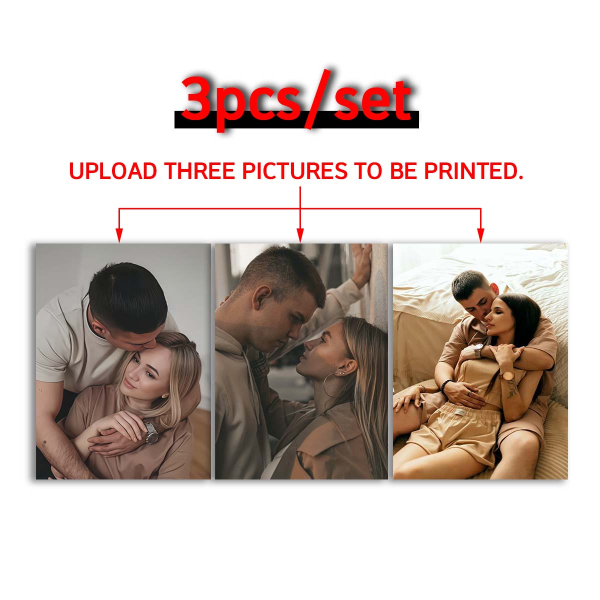 Triptych - 2D custom photo woo - Photo Frame Baby recension och pris