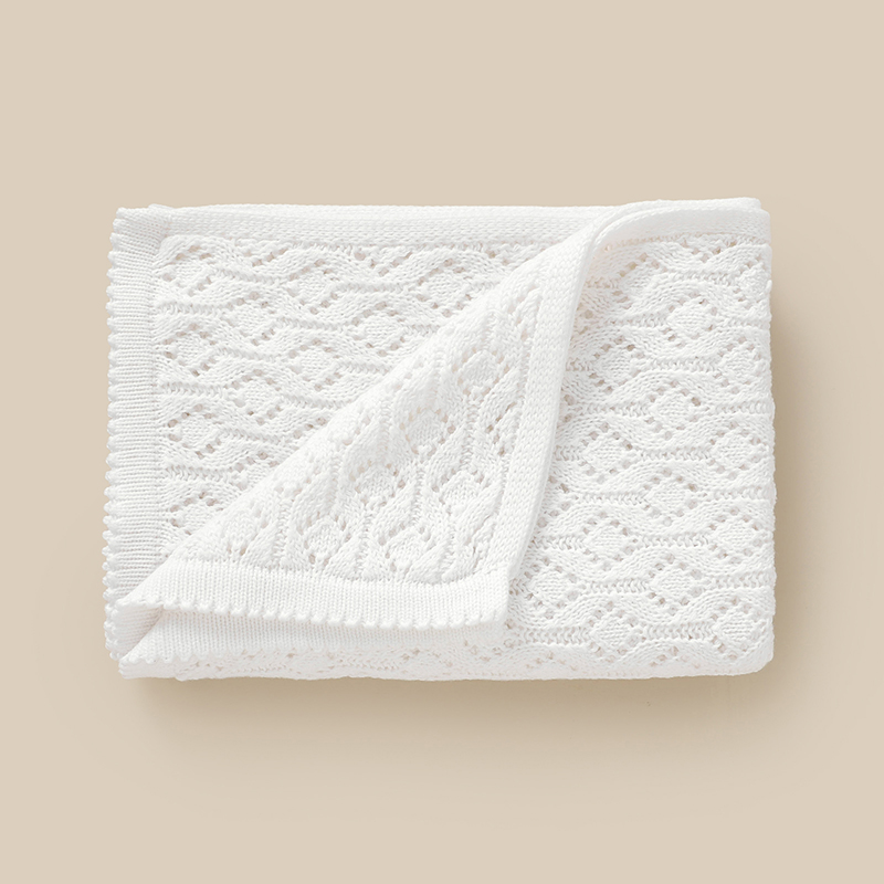Baby Blankets Knit 90*70cm New - Baby Girl Nursery Quilt recension och pris