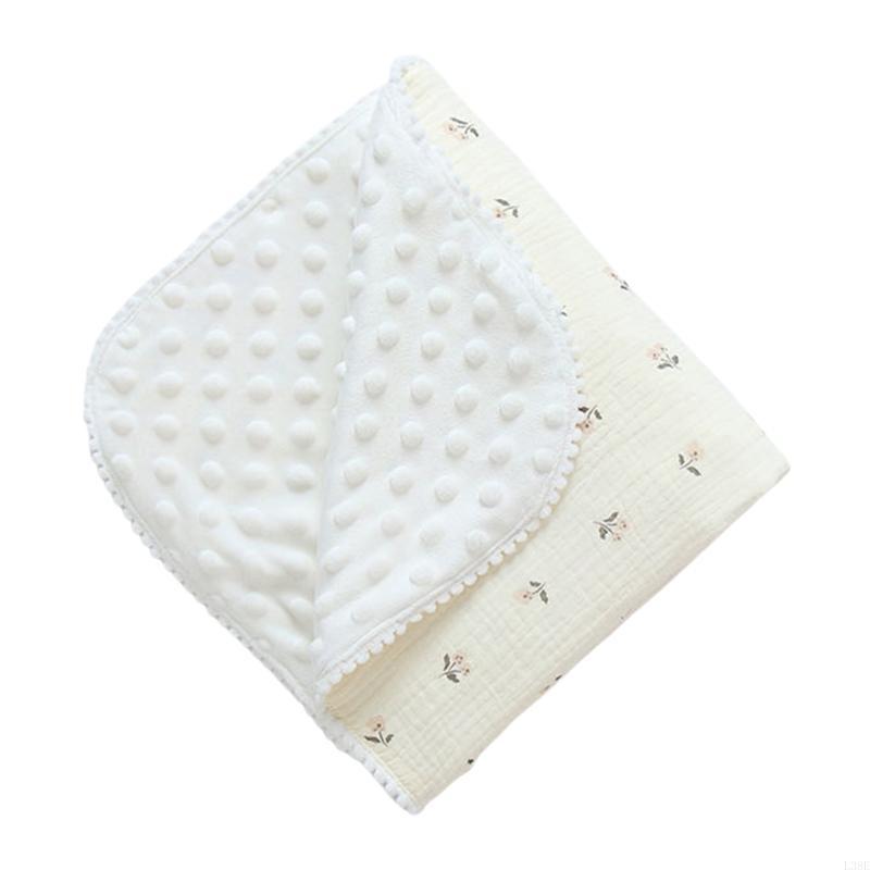 L38E Soft Nursery Blankets Bed - Baby Girl Nursery Quilt recension och pris
