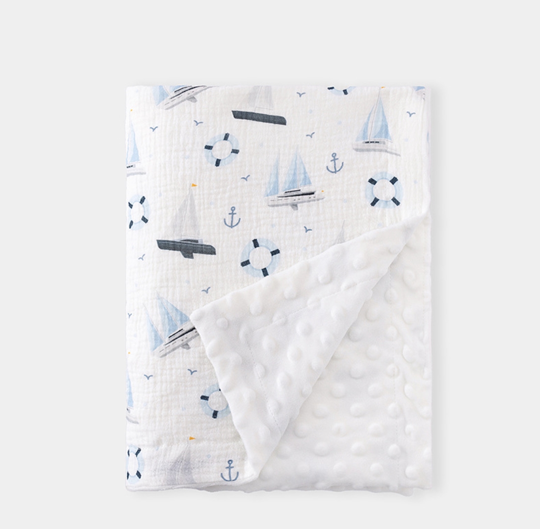 Muslin Baby Swaddle Blanket Fo - Baby Girl Nursery Quilt recension och pris