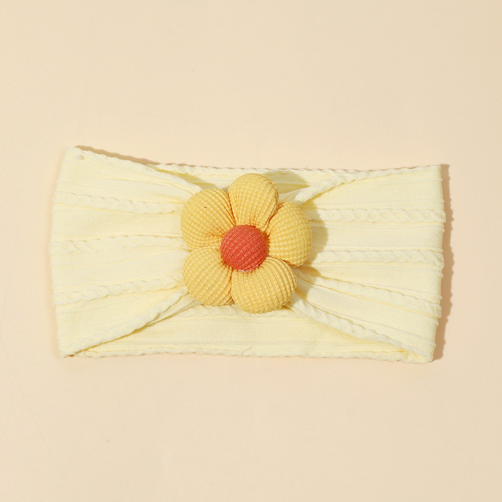Cute Flower Infant Wide Headba - Baby Wrap Stretchy recension och pris