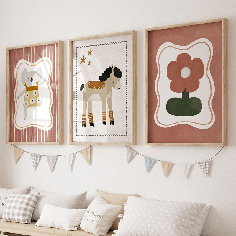 Mouse Goose Horse Koala Coffee - Baby Nursery Images recension och pris