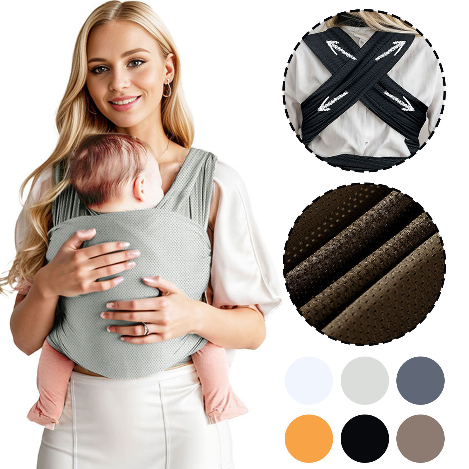 All in 1 Stretchy Baby Wrap El - Baby Wrap Stretchy recension och pris
