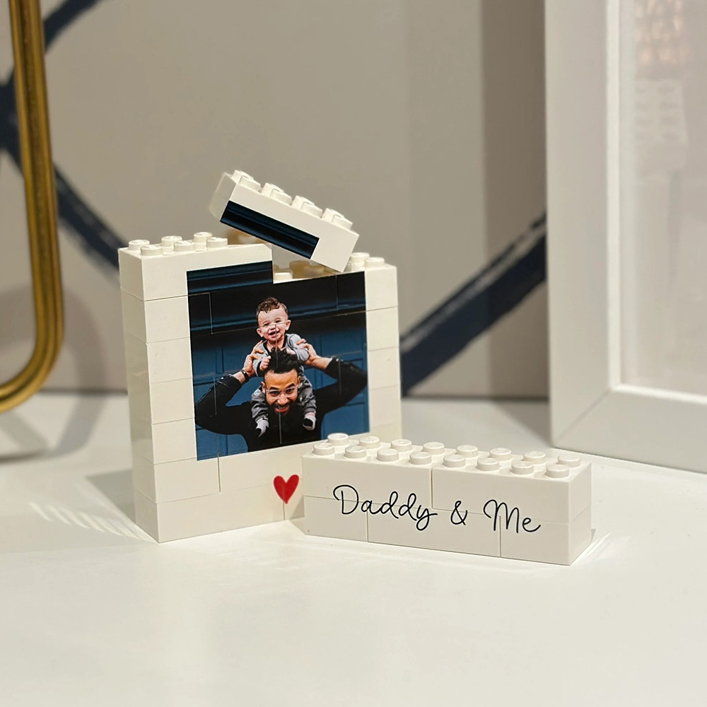 Personalised Daddy & Me Buildi - Photo Frame Baby recension och pris
