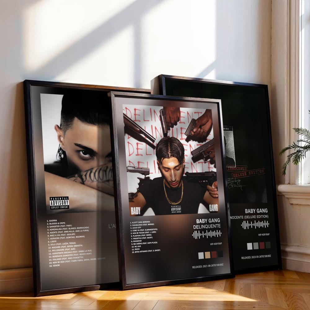 Baby Gang Poster Music Album C - Baby Nursery Images recension och pris