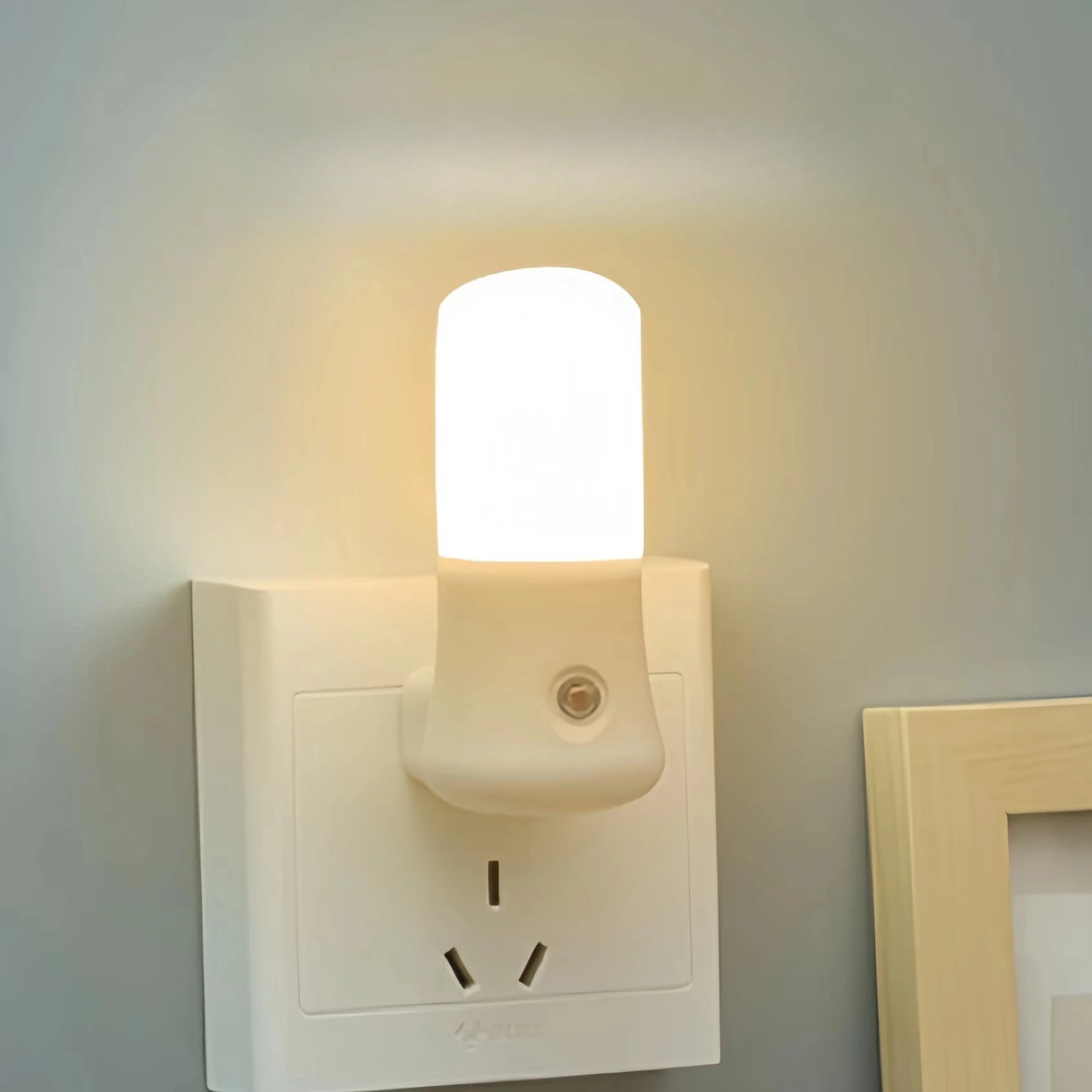 LED Night Light  White EU /USP - Baby Nursery Night Light recension och pris