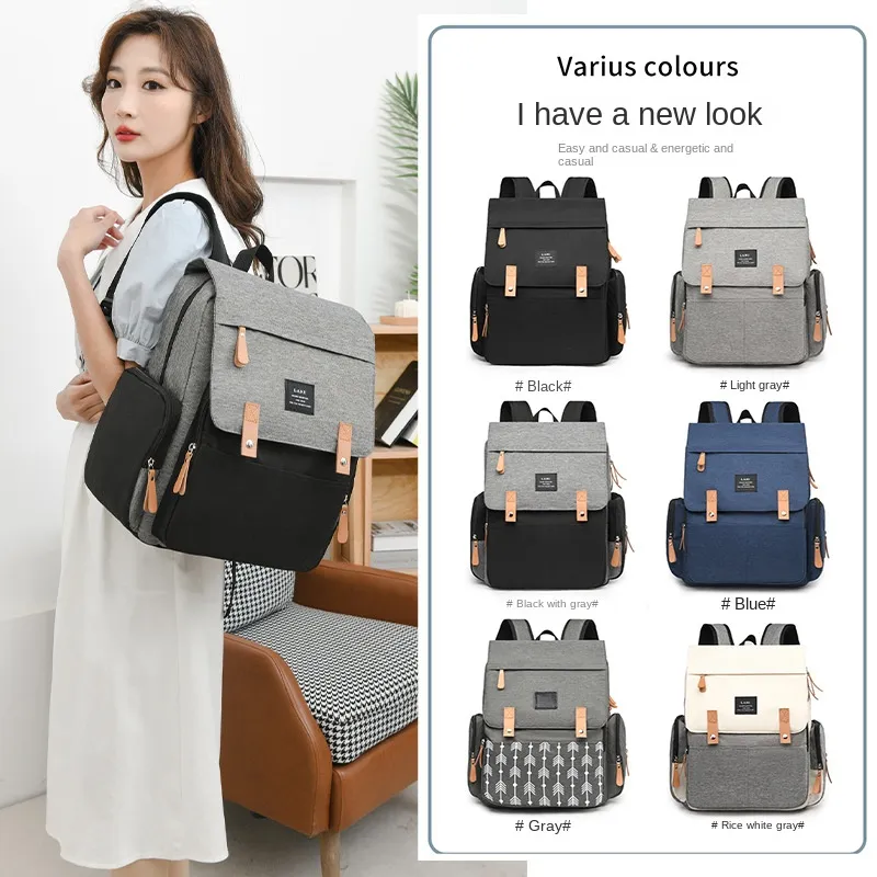 Backpack Bag Mummy Large Capac - Baby Nursery Bags recension och pris