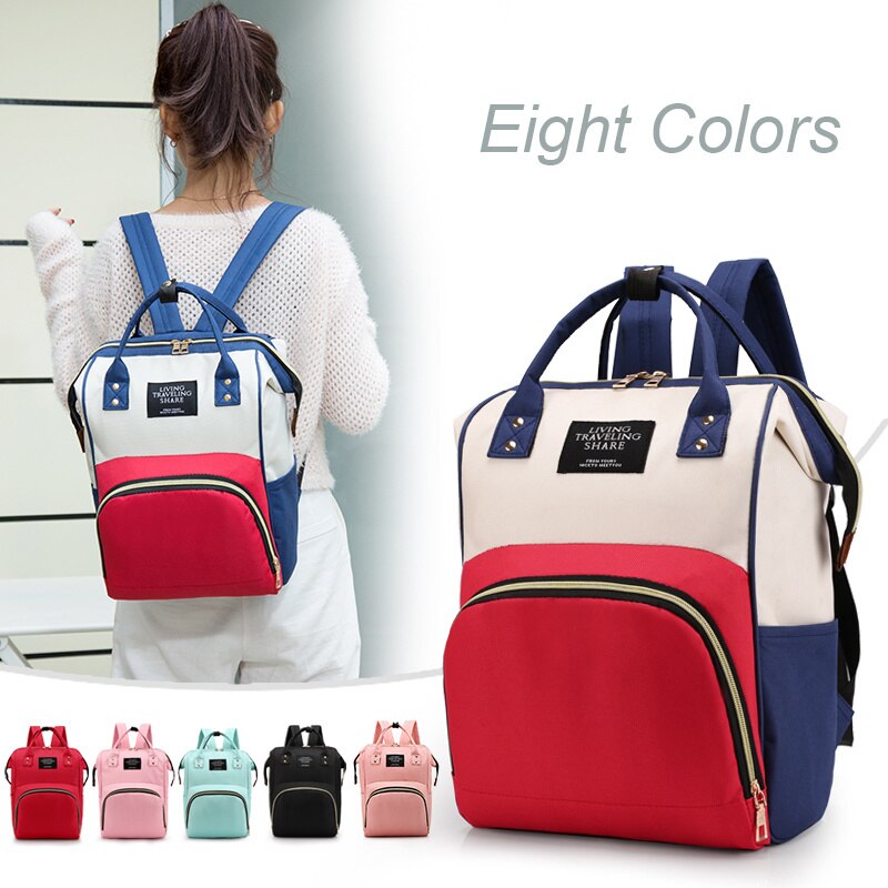 Diaper Bag Mummy Backpack Larg - Baby Nursery Bags recension och pris