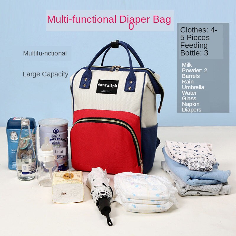 Diaper Bag Mummy Backpack Larg - Baby Nursery Bags recension och pris