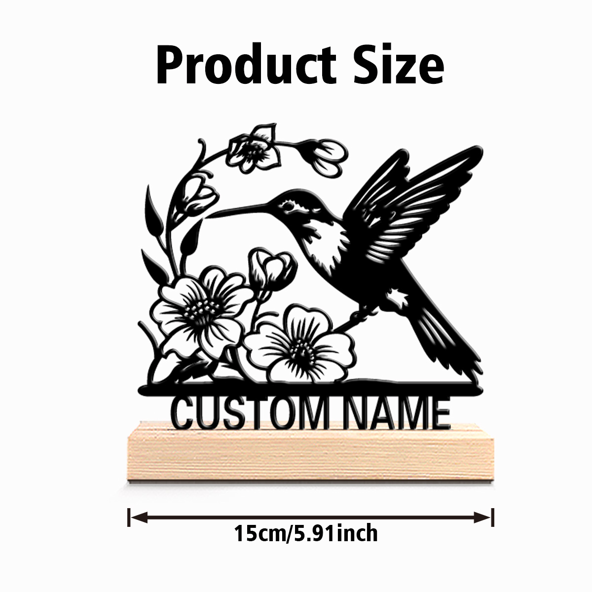 1pc Fun Personalized Custom bi - Baby Nursery Decor recension och pris