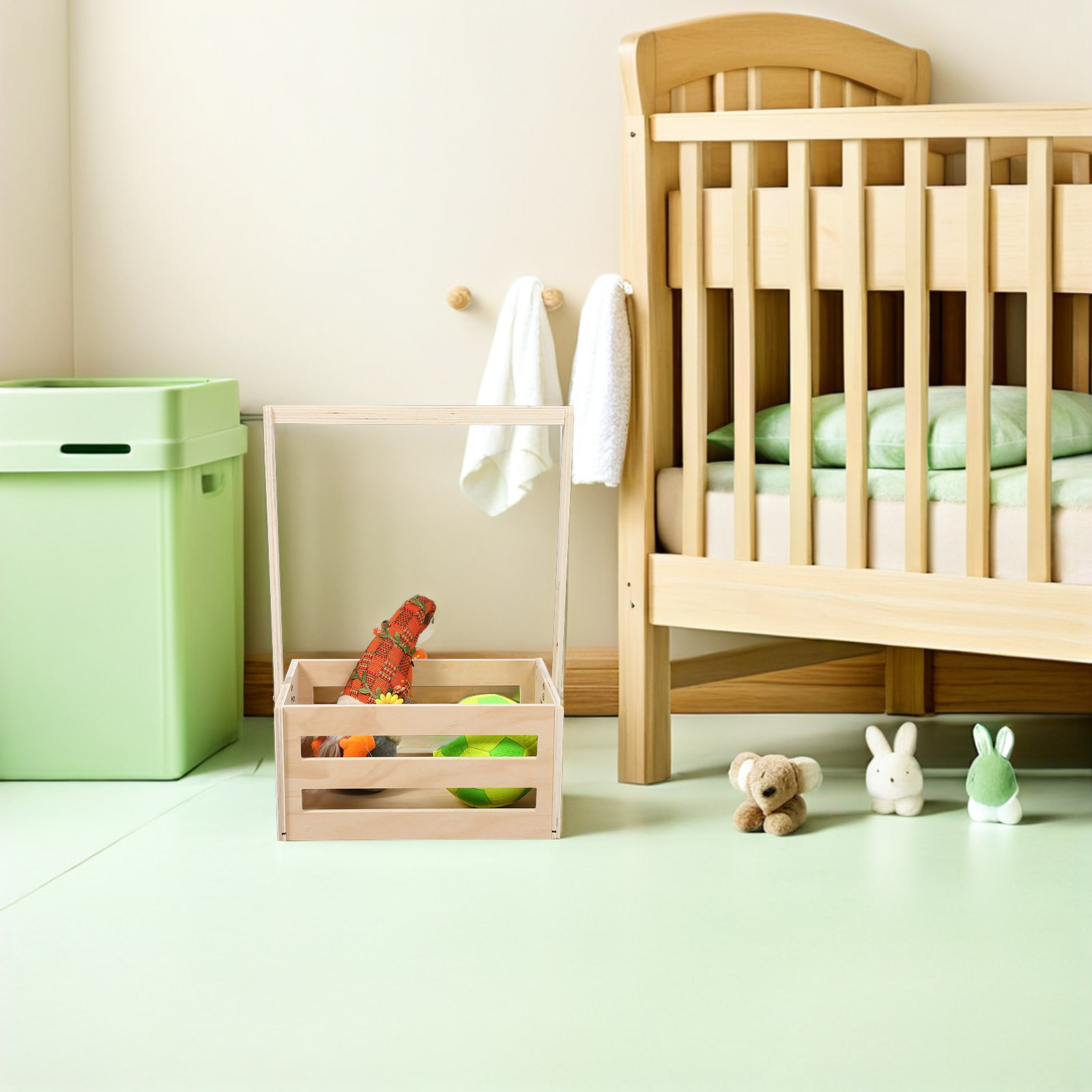 Vintage Wooden Baby Shower Sto - Baby Nursery Unisex recension och pris