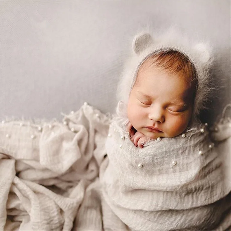 90x170cm Photo Shoot Prop Soft - Baby Wrap Stretchy recension och pris