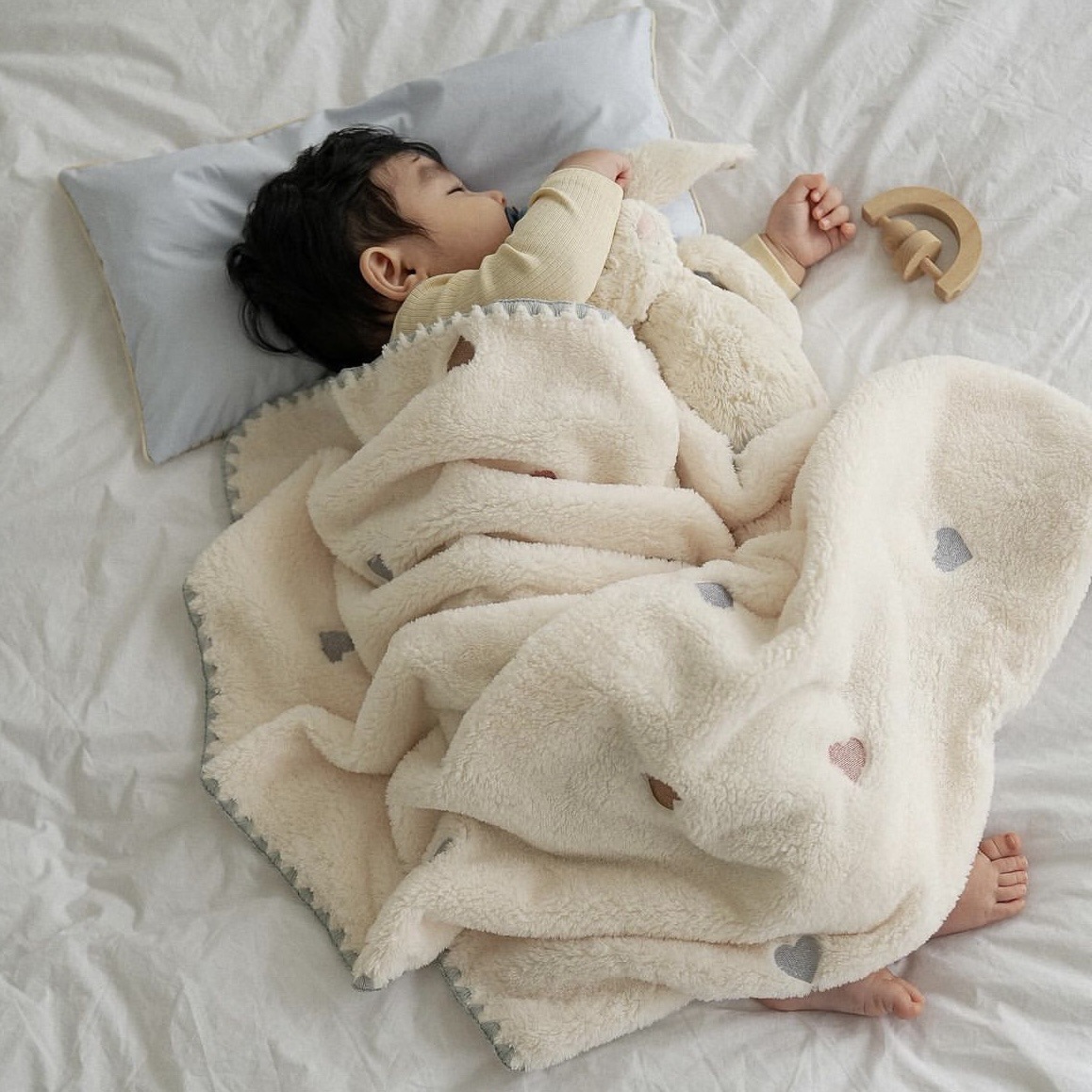 Winter Baby Blankets Newborn F - Baby Girl Nursery Quilt recension och pris