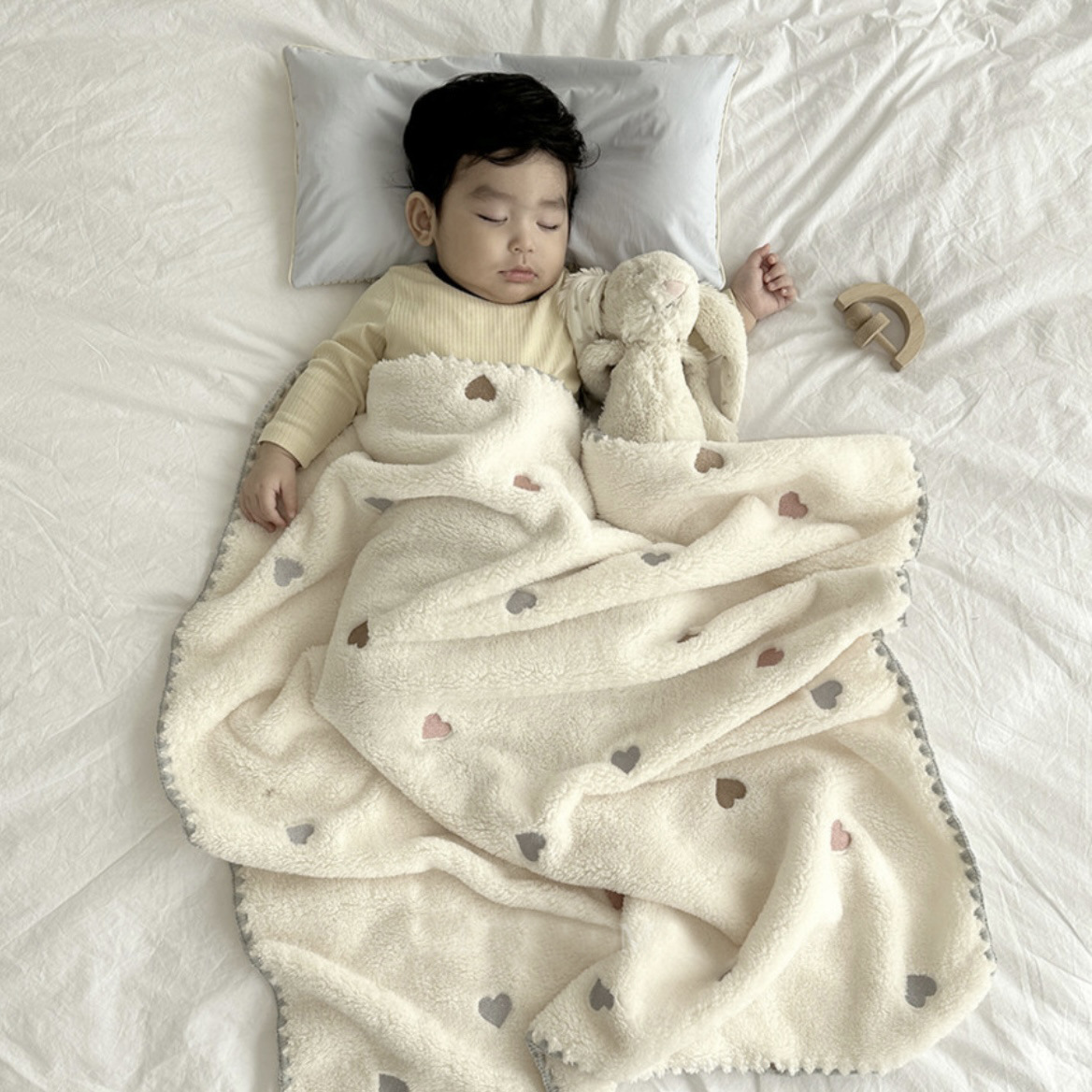 Winter Baby Blankets Newborn F - Baby Girl Nursery Quilt recension och pris
