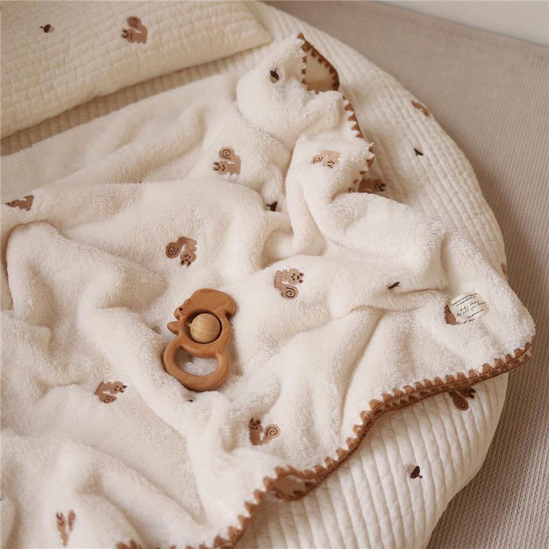 Winter Baby Blankets Newborn F - Baby Girl Nursery Quilt recension och pris