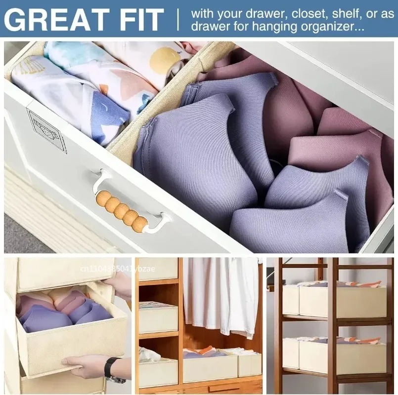 Fabric Underwear Storage Box D - Closet Organizer Baby recension och pris