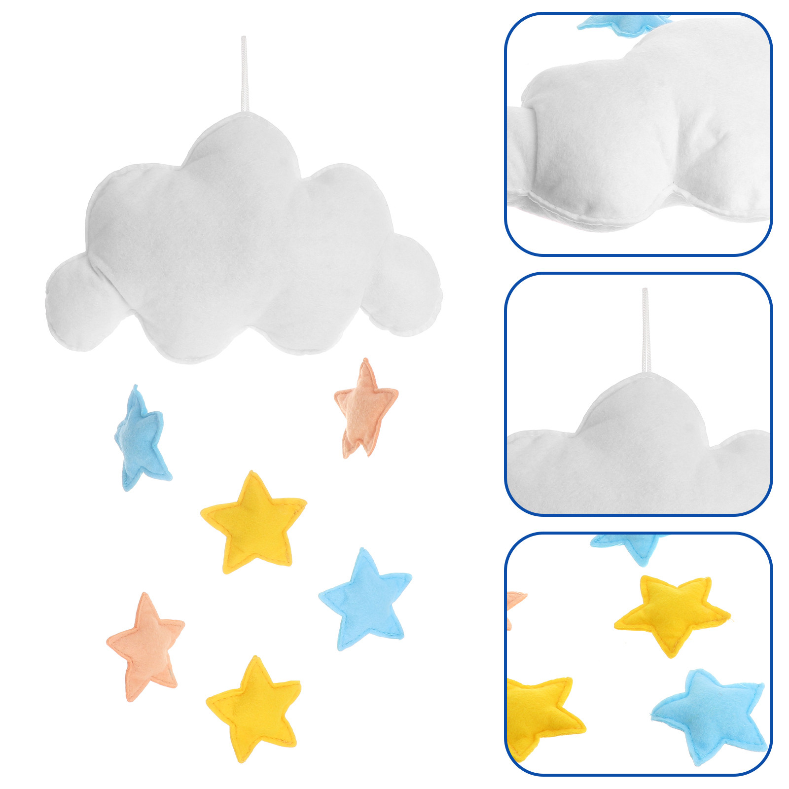 Cloud Raindrop Hanging Decor S - Baby Nursery Colors recension och pris