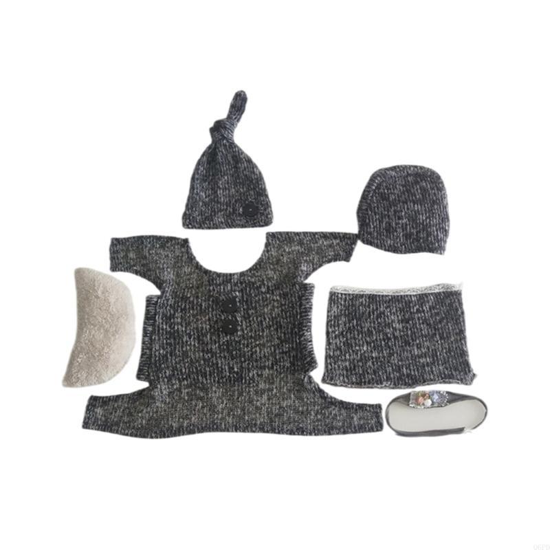   Baby Photography Props Hat W - Baby Wrap Stretchy recension och pris
