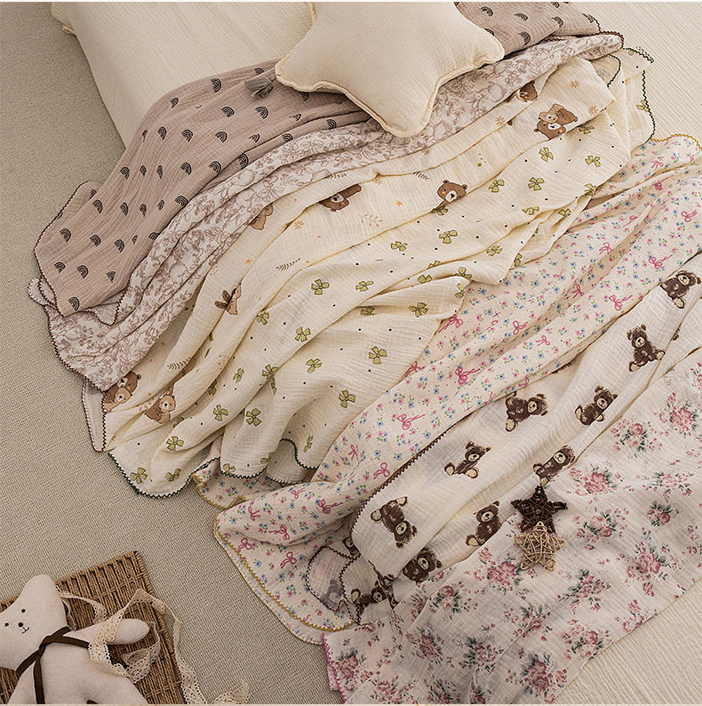 Baby Summer Swaddle Blanket Ne - Baby Girl Nursery Quilt recension och pris