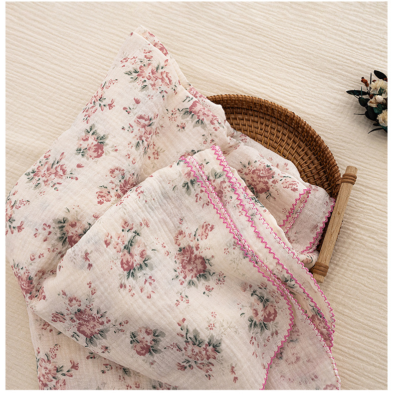 Baby Summer Swaddle Blanket Ne - Baby Girl Nursery Quilt recension och pris