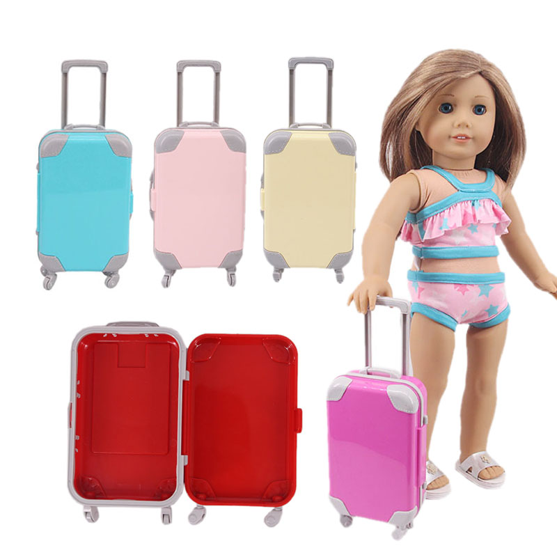 Doll Accessories Suitcase Cart - Closet Organizer Baby recension och pris