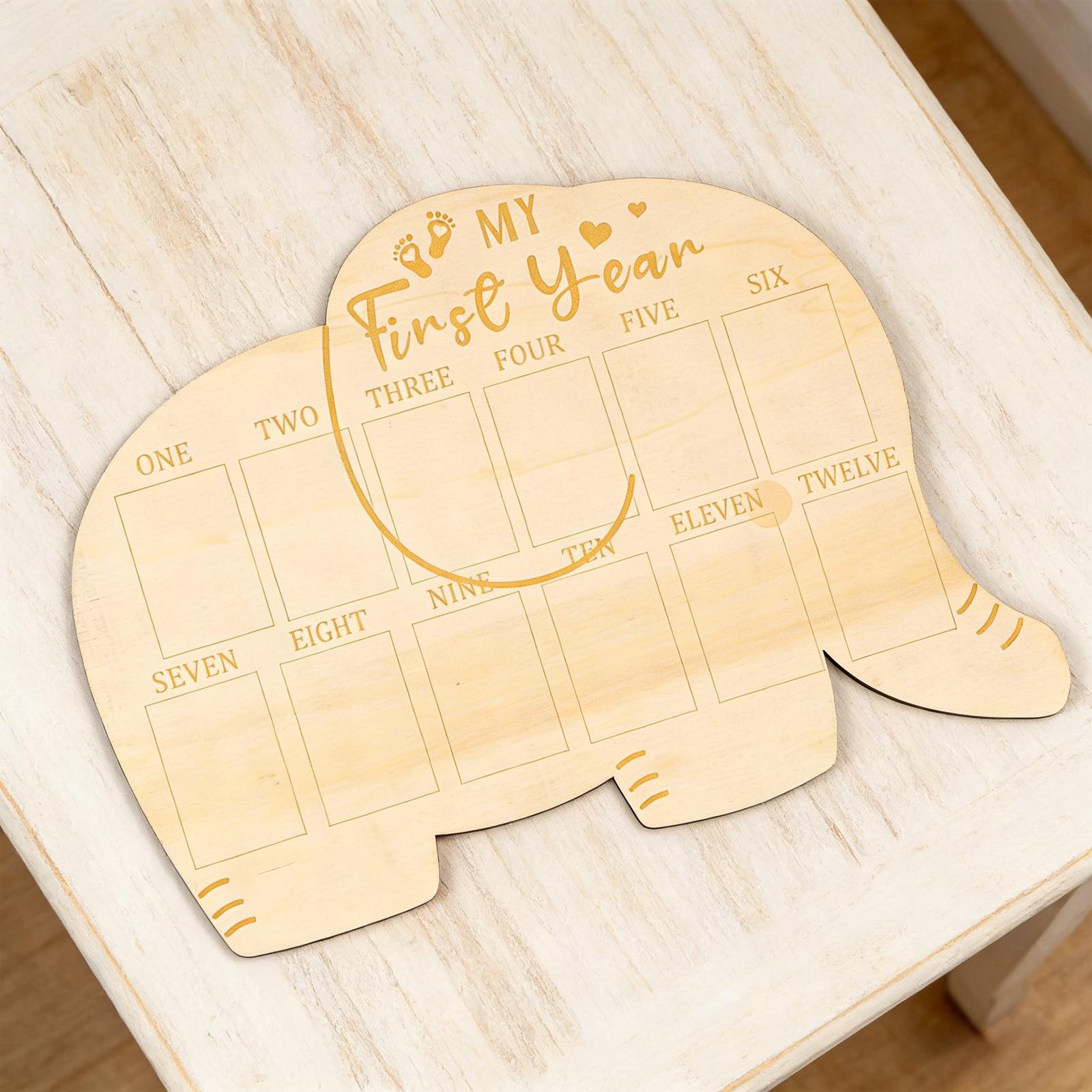 Baby First Twelve Months Photo - Baby Nursery Unisex recension och pris