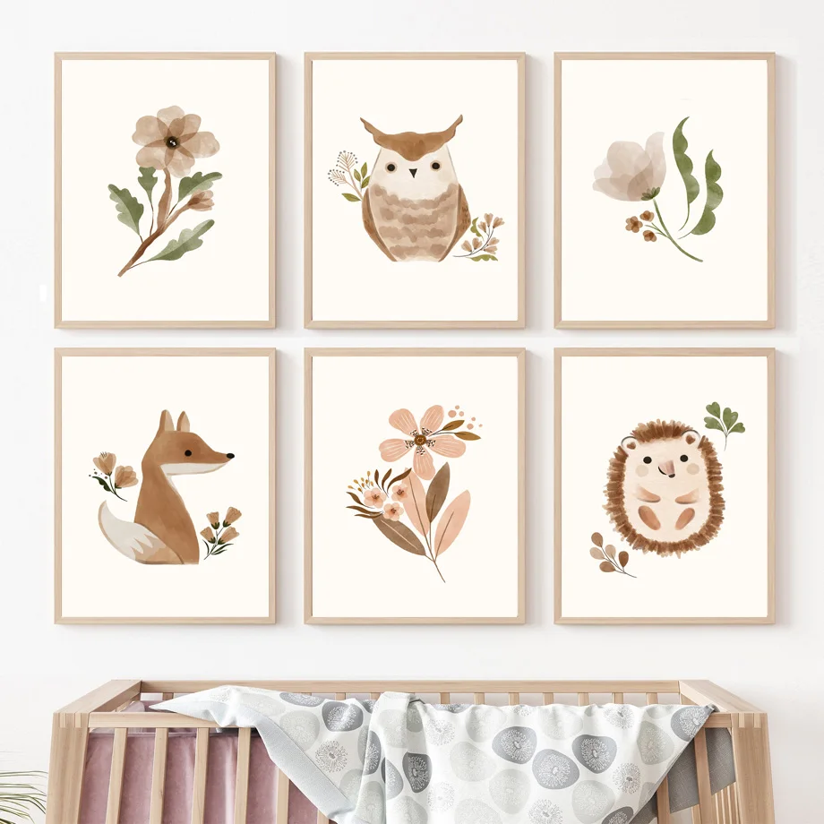 2026 Woodland Nursery Wall Art - Baby Nursery Themes 2026 recension och pris