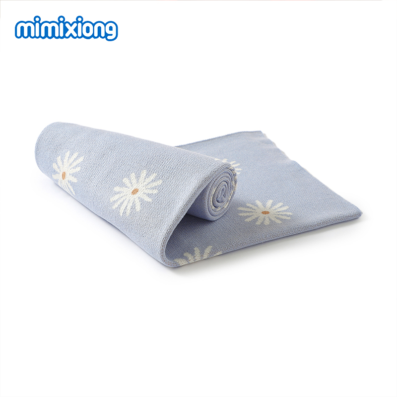 Baby Floral Blankets Knitted A - Baby Girl Nursery Quilt recension och pris