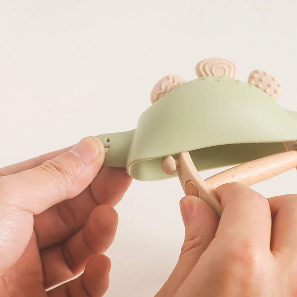 Food Grade Silicone Dinosaur T - Baby Nursery Colors recension och pris