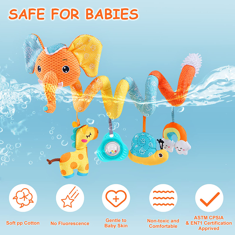 Car Seat Toys Infant Color Ele - Baby Nursery Images recension och pris